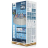 Стальной бассейн BESTWAY HYDRIUM 460х120см, 17430л + песочный ф/насос 5678 л/ч, лестница, тент, подстилка 56384 BW